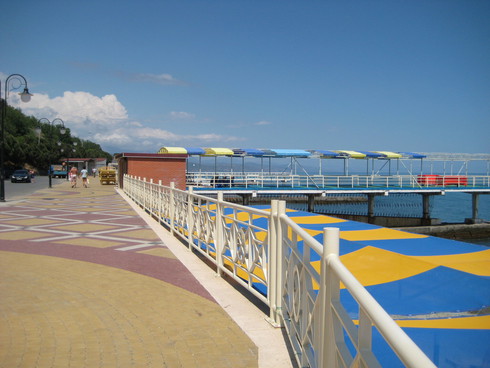 Весенняя набережная Профессорского уголка весенний отдых в алуште